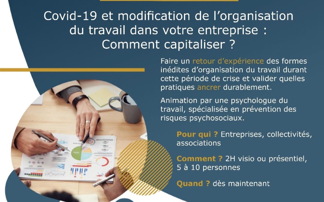 Atelier : Capitaliser sur vos nouvelles organisations de travail avec Envies RH